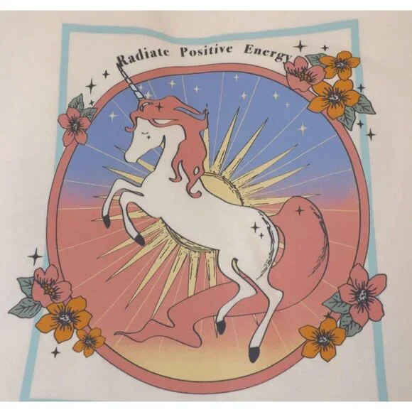 NEW! ~ Wonder Nation Cream Unicorn Tulle Tutu Dress Girls size - XL (14-16) - Picture 5 of 13